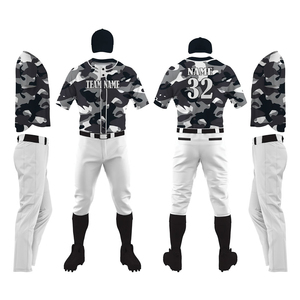 High Quality Custom Made <b>Comfortable</b> and Breathable Baseball Wear Uniform 100% Polyester Baseball Uniform In Different Sizes - Product Image 6