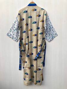 ชุดคลุมกิโมโนผ้าไหมยาวสวยงามสไตล์รีสอร์ท คอลเลคชั่นสำหรับผู้หญิง ชุดคลุมชายหาดสำหรับวันหยุดฤดูร้อน ชุดคลุมกิโมโนเซ็กซี่ - Product Image 4