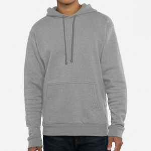 Sweat-shirt à capuche zippé pour homme, coupe classique, couleur unie, poche, décontracté, en polaire, écologique, vêtements d'hiver - Product Image 6