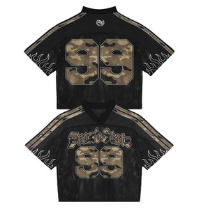 Camiseta Deportiva Retro de Fútbol Americano IOTA SPORTS, Estilo Boxy, Personalizada con Sublimación, Malla Transpirable - Product Image 3