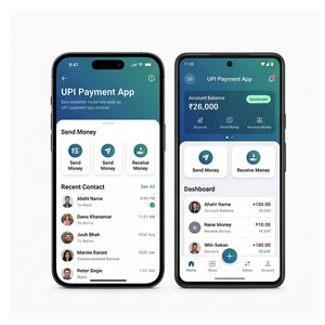 Application de paiement UPI Royalcraft – Transfert instantané, scan et paiement, paiements sécurisés et recharge de factures iOS/Android - Product Image 1