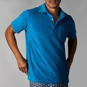 Polo Personalizado para Hombre, Corte Ajustado, Tela Elástica, Transpirable, con Logotipo, Suministro al por Mayor OEM, Tendencia de Moda en EE. UU. - Product Image 5