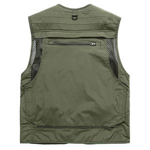 Chaleco Utilitario para Hombre, Sin Mangas, Multibolsillos, Transpirable, Anti-UV, para Fotografía y Caza, Verano, Secado Rápido - Product Image 2