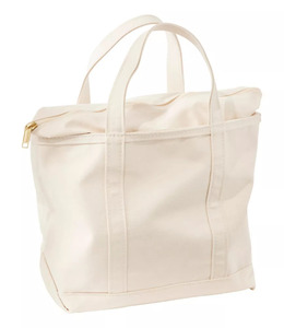 Custom Factory Price Plain Canvas <b>Zipper</b> <b>Tote</b> <b>Bag</b> Reusable Shopping <b>Bag</b> Custom Printed Logo Short Handle Direct Export OEM - Product Image 2