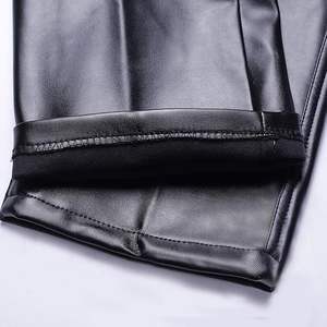 Pantalon en cuir pour homme adulte de haute qualité - Pantalon cargo en cuir pour homme de haute qualité - Élégant, durable et parfait pour les occasions décontractées - Product Image 4