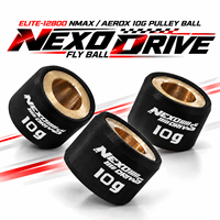 ORIGINAL MOKOTO ELITE-12800 NMAX NEXO DRIVE PULLEY BALL 3PCS FLY BALL 10G pour moto NMAX