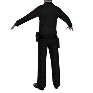 Conjunto de Uniforme de Seguridad Resistente con Diseño Funcional para Servicios de Guardia y Operaciones de Seguridad - Product Image 2