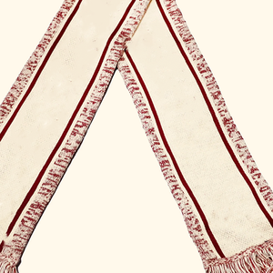 Ensemble Écharpe, Bonnet et Gants d'Hiver Delta Sigma Theta DST Sorority, Jacquard Personnalisé, Long, 100% Acrylique, Tricot Chaud, Ensemble Cadeau - Product Image 6