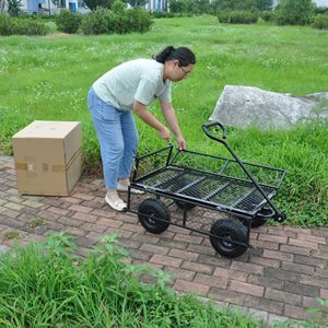 รถเข็นสาลี่สำหรับสวน TC1840BKG สะดวกสำหรับการขนส่งฟืนง่ายกว่าที่เคย! - Product Image 2