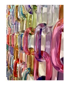 Chaînes murales en résine tendance, disponibles dans toutes les tailles et toutes les couleurs, fabriquées à la main, au meilleur prix de gros. - Product Image 6