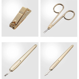 Manufacturer Custom Branded Manicure <b>Kit</b> Stainless Steel <b>Nail</b> Clippers and Grooming Tools Professional Travel <b>Nail</b> Care <b>Kit</b> - Product Image 6