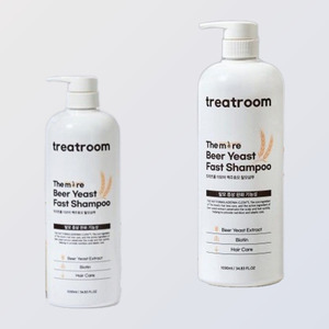 Croissance des cheveux? Shampooing Coréen K-Beauty Treatroom The More Brewer's Yeast pour la perte de cheveux, 2 pièces, 1030ml - Product Image 5