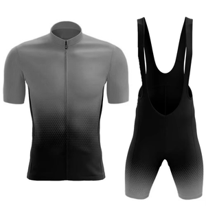 Factory Sale OEM Service Available High Quality Breathable <b>Road</b> Bike Uniform for Men Short Sleeve Cycling Jersey Set Shorts Kit - Product Image 5