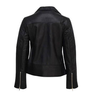 Chaqueta de Cuero de Alta Calidad para Mujer, Chaqueta de Cuero PU de Moda para Dama, Ropa de Invierno, Nuevo Estilo - Product Image 5