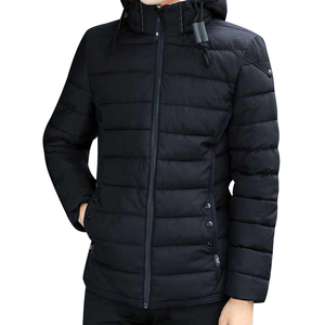 Chaqueta Acolchada de Lona Personalizada Unisex de Moda, Estilo Casual, con Efecto Burbuja, Diseño a Cuadros y Puntos, Producto de Invierno Popular, Precio al por Mayor - Product Image 3