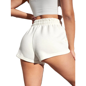 Shorts de sport en mesh pour femmes avec poches, séchage rapide, pour le tennis, la gym, l'entraînement, avec cordon de serrage à la taille, athlétique - Product Image 6