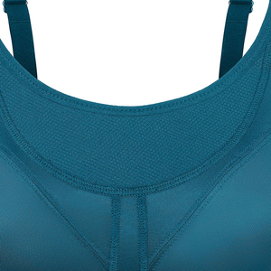 Premium Quality Medium Support Front Logo Simple Padded Bra for Women Yoga Breathable Anti-Bacterial Eco-Friendly <b>Top</b> Selling - Product Image 5