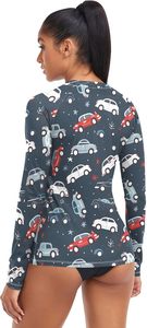 เสื้อรัดรูปสำหรับเล่นกีฬาสำหรับผู้หญิง ป้องกันแสงแดด UPF - Product Image 5