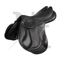 Selle d'endurance anglaise en cuir véritable de haute qualité avec arceau en bois, confortable, produits d'équitation anglaise d'Inde