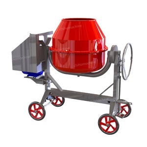 Mini bétonnière Portable de haute qualité prix 250L-mélangeur de machines à béton Portable de mélange de mortier automatique - Product Image 1