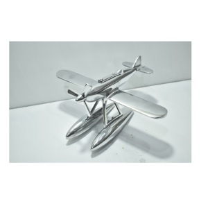 โมเดลเครื่องบินน้ำโลหะหรูหราทำมือ สำหรับตกแต่งบ้าน โต๊ะทำงาน และสะสมของผู้ที่ชื่นชอบการบิน - Product Image 4