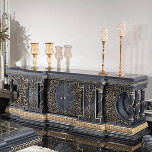 Ensemble de canapés en teck de luxe écologique haut de gamme, style royal européen classique, sculpté à la main, meubles d'entrée pour salon - Product Image 5