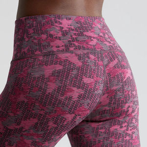 Leggings taille haute pour femmes en tissu extensible doux pour le yoga, l'exercice, la remise en forme, la course à pied, respirants, vêtements de sport quotidiens - Product Image 3