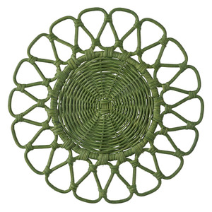 Platos de mimbre ecológicos, salvamanteles de mimbre estilo bohemio, salvamanteles de mimbre OEM en oferta para bodas y restaurantes - Product Image 5