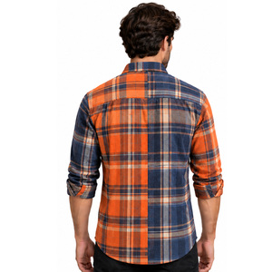 High Quality Breathable And Comfortable Men <b>Flannel</b> <b>Shirt</b> New Style <b>Oversized</b> 100% Cotton Heavyweight <b>Flannel</b> <b>Shirt</b> Low MOQ - Product Image 3