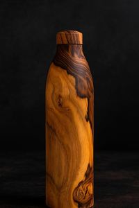 Premium Quality Modern Design <b>Copper</b> <b>Bottle</b> with wood Finish 500ml for <b>Drinking</b> Water at Wholesale Price Indian Manufacture - Product Image 4