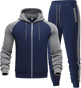 Conjunto Deportivo Personalizado para Hombre, Sudadera con Capucha, Pantalones Jogger, Ropa Deportiva Informal para Gimnasio, Fitness, Running, Venta al Por Mayor - Product Image 3