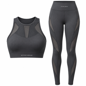 Conjunto de yoga para mujer en oferta, personalizado OEM, marca privada, color sólido, todas las tallas, conjunto de yoga/ropa deportiva para mujer - Product Image 6