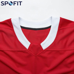 Jersey de Hockey sobre Hielo Personalizado Premium, Diseña Tu Propio Logotipo, Jersey de Hockey sobre Hielo de Alta Calidad, 100% Poliéster, Jersey de Hockey sobre Hielo de Secado Rápido - Product Image 4