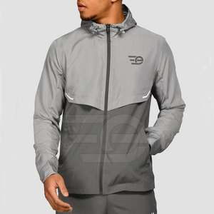 Conjunto de Chaqueta Cortavientos para Hombre, Transpirable, de Secado Rápido, para Deportes, Ejercicio, Correr, Senderismo, Viajes - Product Image 3