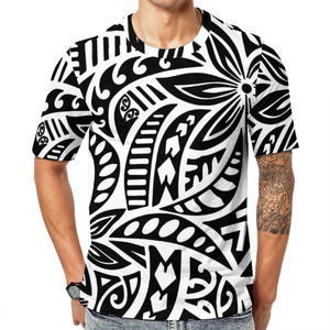 Camisa Hawaiana Polinesia de Corte Holgado, Suave y Cómoda para Vacaciones, con Diseño Tribal Polinesio, de Alta Calidad - Product Image 2