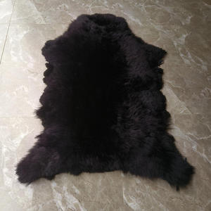 หนังแกะย้อมสีฟูหรูหราคุณภาพสูงสำหรับห้องนั่งเล่นโซฟาในร่มขนสัตว์แท้จากธรรมชาติ - Product Image 2