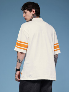 เสื้อโปโลผู้ชายสไตล์สปอร์ต พิมพ์ลายสกรีนตามสั่ง แขนสั้น ทรงโอเวอร์ไซส์ เสื้อผ้ากีฬาพิมพ์ลาย ผ้าฝ้ายลำลอง เสื้อโปโลสำหรับกิจกรรมกลางแจ้งสำหรับผู้ชาย - Product Image 2