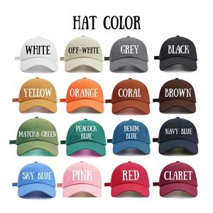 Casquettes de baseball sportives en tissu coton personnalisables à 6 panneaux avec broderie de logo, casquettes courtes vierges pour hommes - Product Image 6