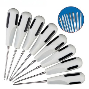 BAFA SURGICAL INSTRUMENTS Juego de 8 Elevadores de Raíz Curvos de Acero Inoxidable para Laboratorio, Instrumento Premium para Laboratorio - Product Image 4