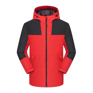 Mens Customized Color <b>Waterproof</b> Windbreaker <b>Jacket</b> Hooded Breathable Quick Dry Winter Plus Size Custom Logo - Product Image 6