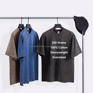 เสื้อผู้ชายไซส์ใหญ่พิเศษแบบสั่งทำซักได้เสื้อยืดวินเทจผ้าคอตตอนไซส์ใหญ่พิเศษซักกรด - Product Image 4