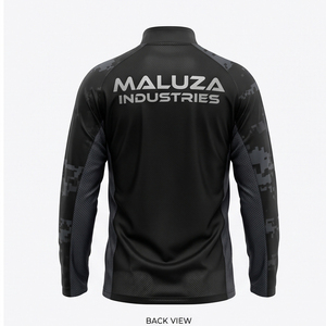 Maillot de pêche personnalisé à manches longues et col polo, sublimé, pour adulte, protection solaire UPF 50+, maille respirante, pour club nautique - Product Image 2