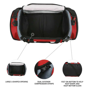 Bolsa de deporte de nuevo diseño, impermeable, duradera, ligera, con múltiples compartimentos, para gimnasio, viajes, entrenamiento, para hombres y mujeres - Product Image 6