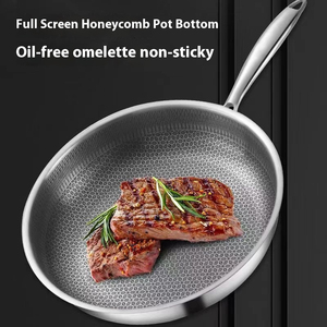 High Performance Ceramic Saute Pan With Lid Eco Friendly <b>Nonstick</b> Coating Heavy Gauge Forged Aluminum - Product Image 2