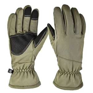 Gants tactiques en cuir pleine main personnalisés 2026 résistants aux coupures pour la pêche en extérieur, les fêtes, le cyclisme et les écrans tactiles – Vente en gros - Product Image 6