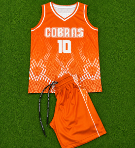 Ensemble de maillots de basket-ball sublimés personnalisés, uniforme d'équipe, maillots de basket-ball réversibles, shorts, kit de basket-ball pour hommes - Product Image 6