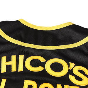 Maillots de baseball aérodynamiques en tissu polyester performant pour un faible dragage, avec panneaux profilés spécifiques à l'action. - Product Image 5