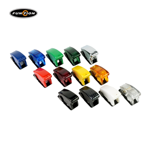 Produit taïwanais FE-RFC31, interrupteur à bascule avec couvercle de sécurité pour bouton poussoir automobile, panneau d'interrupteurs de voiture de course - Product Image 4