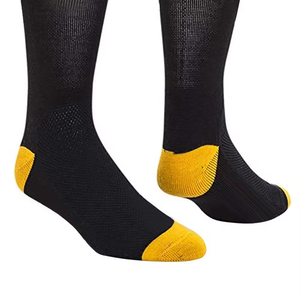 Cotton Eco-Friendly Breathable <b>Knee</b> <b>High</b> Horse Riding Compression Sport Socks for Men Women with Custom Logo on Bottom - Product Image 5
