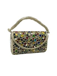 Bolso de mano étnico para fiestas: Bolso de mano nupcial con bordado y trabajo de tela. Hermoso bolso Banjara para mujer de luxurycrafts - Product Image 5